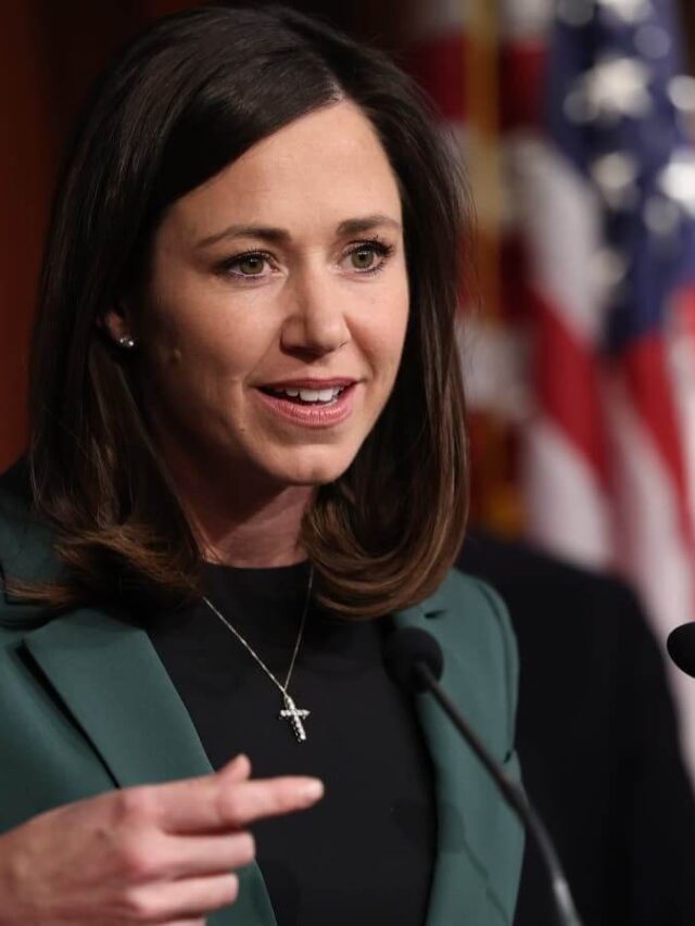 Katie Britt brushes off criticism about human trafficking story shared during State of the Union rebuttal